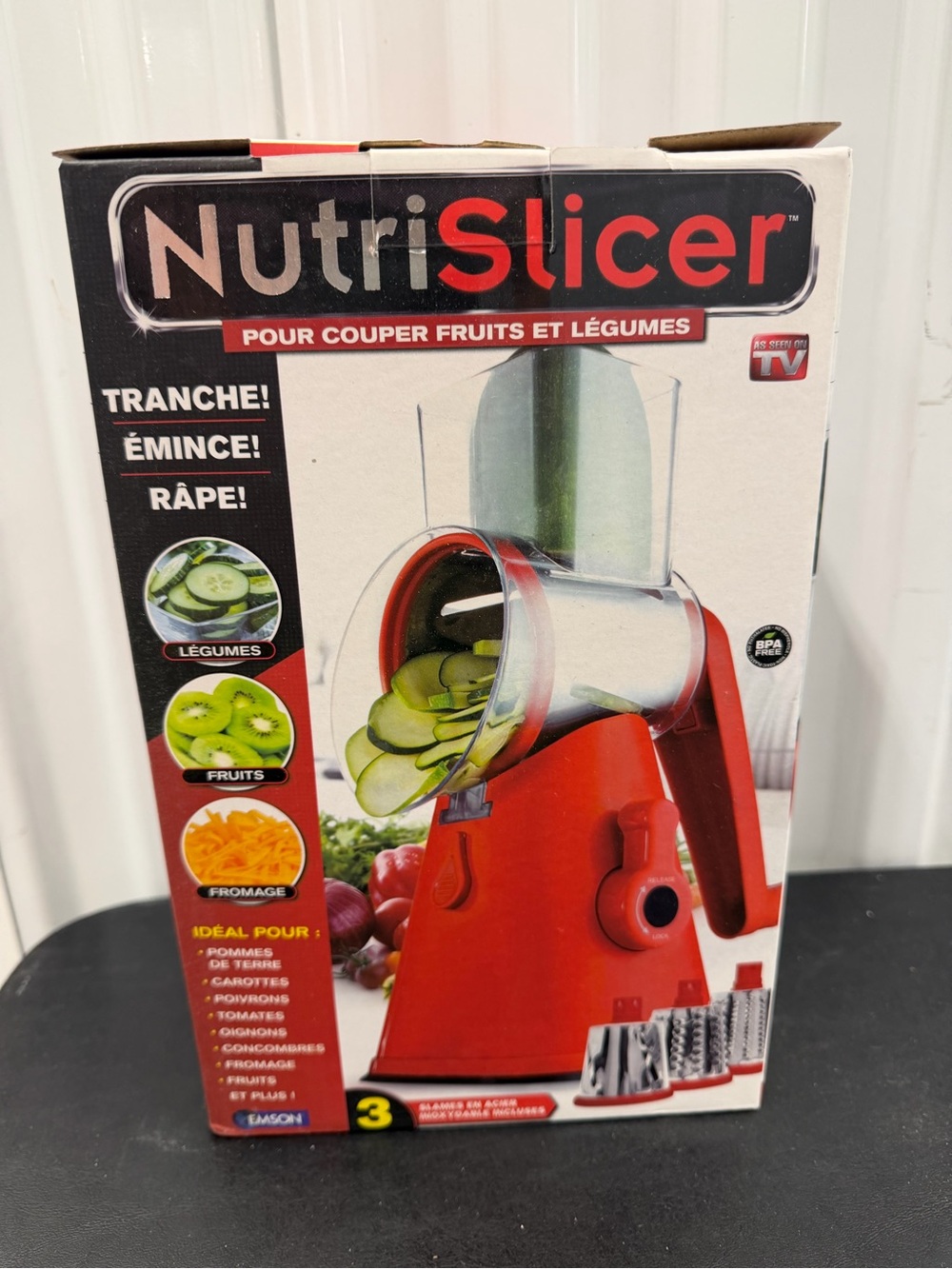 NutriSlicer Vegetable & Fruit Slicer Brand New In Box